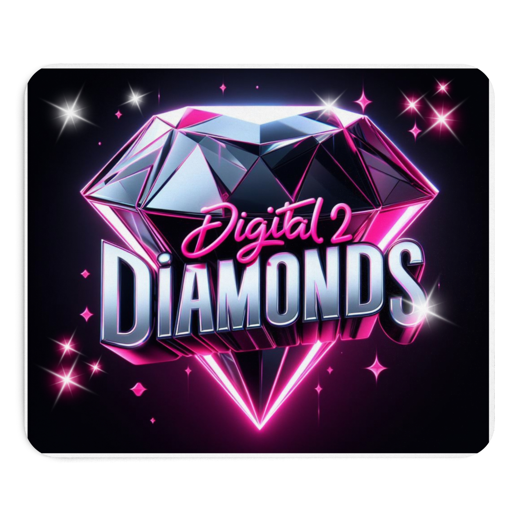 Digital 2 Diamonds Mouse Pad
