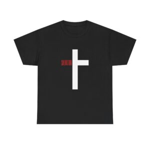Christian Salvation Cross Unisex Heavy Cotton Tee